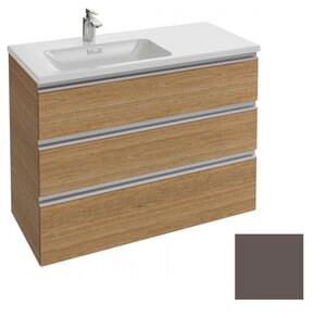 Изображение товара Тумба под раковину Jacob Delafon Vox 100 EB2045-RA-G80, 100 х 46 см, светло-коричневая глянцевая