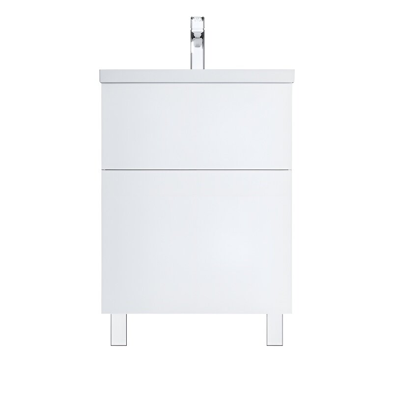 Изображение товара Тумба под раковину Am.Pm Gem 60 см белый глянец напольная