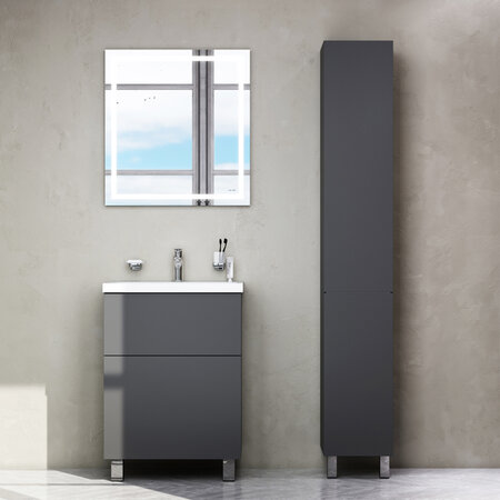 Купить тумбы для ванной комнаты напольные (21 см) узкие - цена в Москве