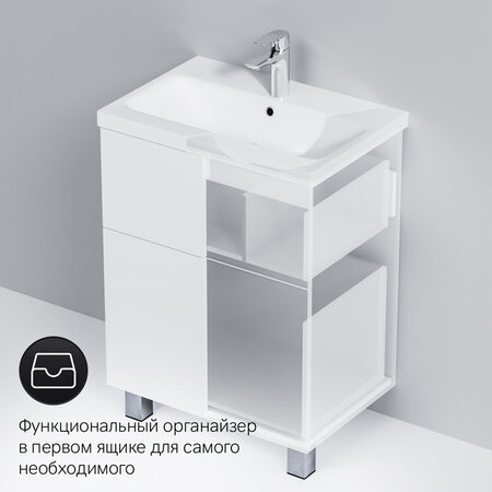 Купить тумбы для ванной комнаты напольные (21 см) узкие - цена в Москве