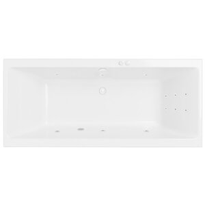 Изображение товара Ванна гидромассажная Excellent Pryzmat Slim Line WAEX.PRY17S.LINE.WH, 170 x 75 см, белая, форсунки белые