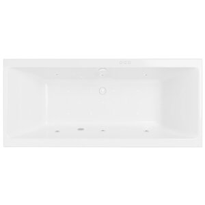 Изображение товара Ванна гидромассажная Excellent Pryzmat Slim Relax WAEX.PRY17S.RELAX.WH, 170 x 75 см, белая, форсунки белые