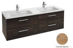 Изображение товара Тумба под раковину Jacob Delafon Vox 140 см, EB2070-R2-E16, цвет - ореховое дерево