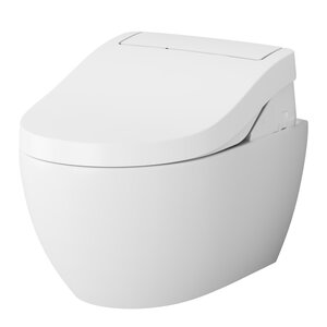 Изображение товара Подвесной унитаз AM.PM Awe C111739SC с электронной крышкой-биде CleanCare