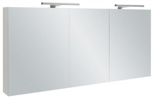 Изображение товара Шкаф зеркальный Jacob Delafon 140 см, EB1370-G1C, со светодиодной подсветкой, цвет - белый блестящий лак