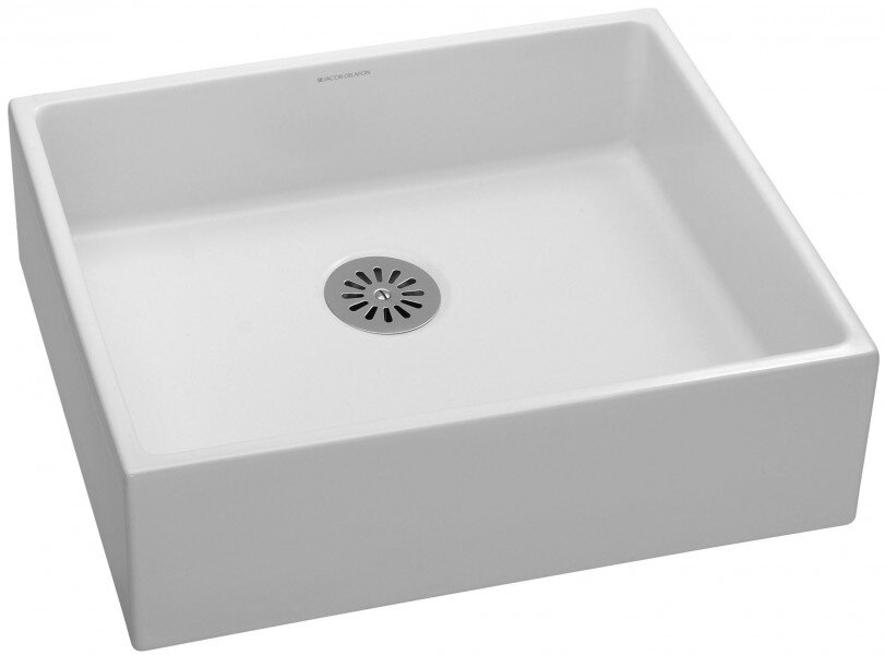 Изображение товара Накладная раковина Jacob Delafon Delta ESA01-00 51x40,5 см белая для ванной и кухни