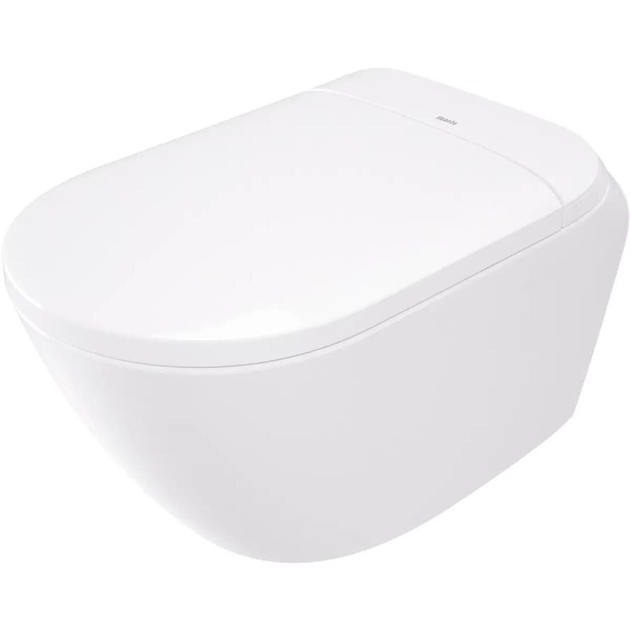 Изображение товара Электронный унитаз-биде Deante Silia Smart Pro CSID6ZPW, безободковый, подвесной, крышка микролифт, с пультом, белый Изображение товара Электронный унитаз-биде Deante Silia Smart Pro CSID6ZPW, безободковый, подвесной, крышка микролифт, с пультом, белый