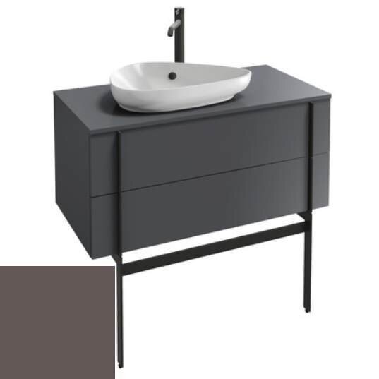 Изображение товара Тумба под раковину Jacob Delafon Nouvelle Vague 100 см, темно-серый сатин