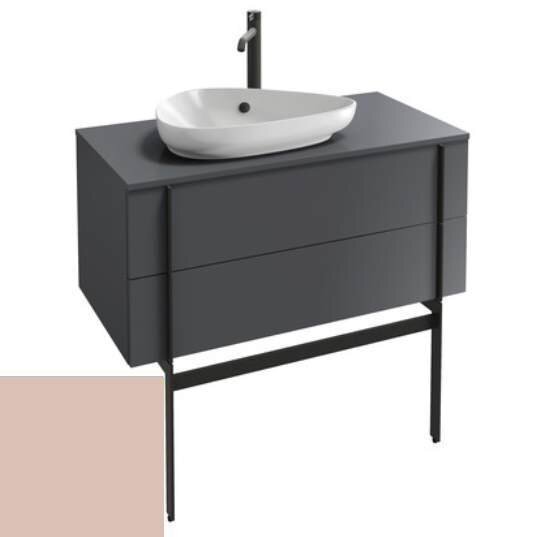 Изображение товара Тумба под раковину Jacob Delafon Nouvelle Vague 100 см бежевый, подвесная, МДФ ЛДСП