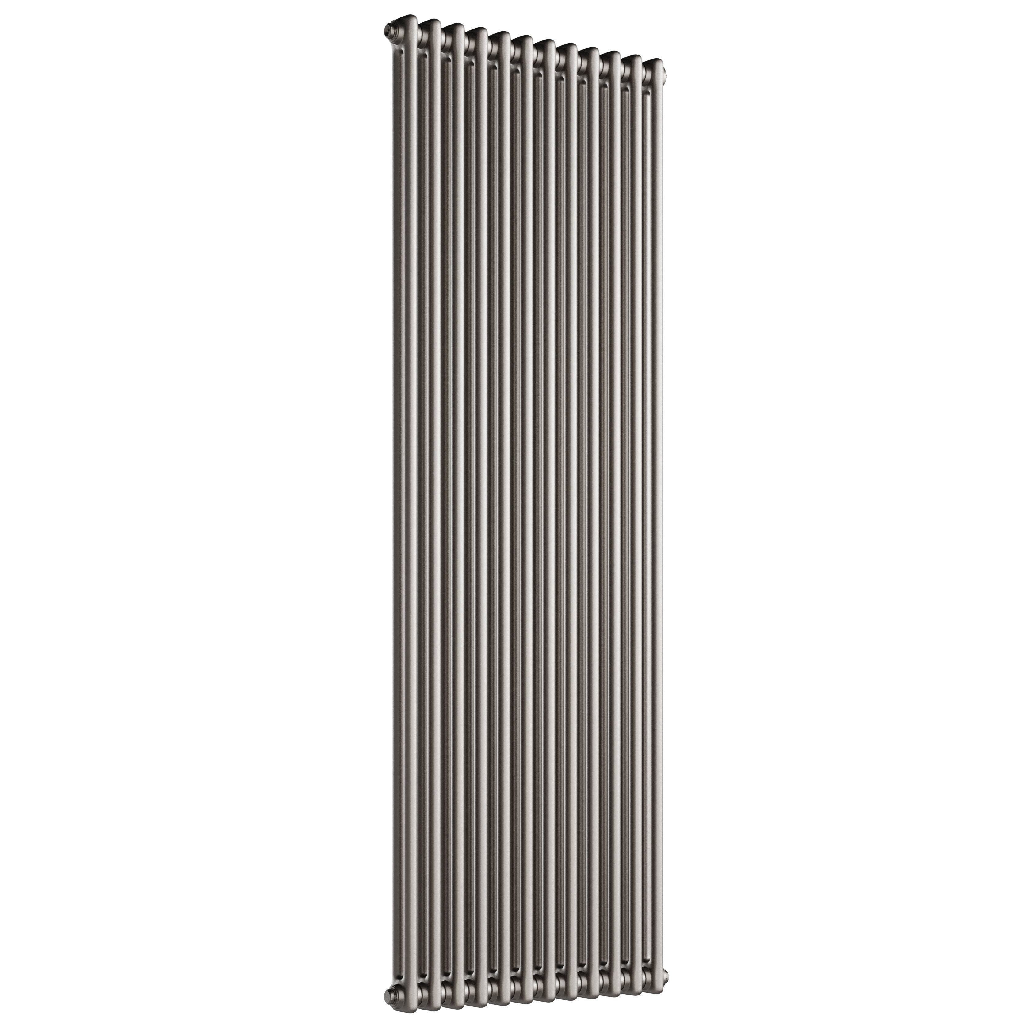 Изображение товара Радиатор трубчатый Royal Thermo Insignia In-VC2180.04.THL, 4 секции, ширина 20 см, высота 180 см, нижнее подключение, цвет technoline