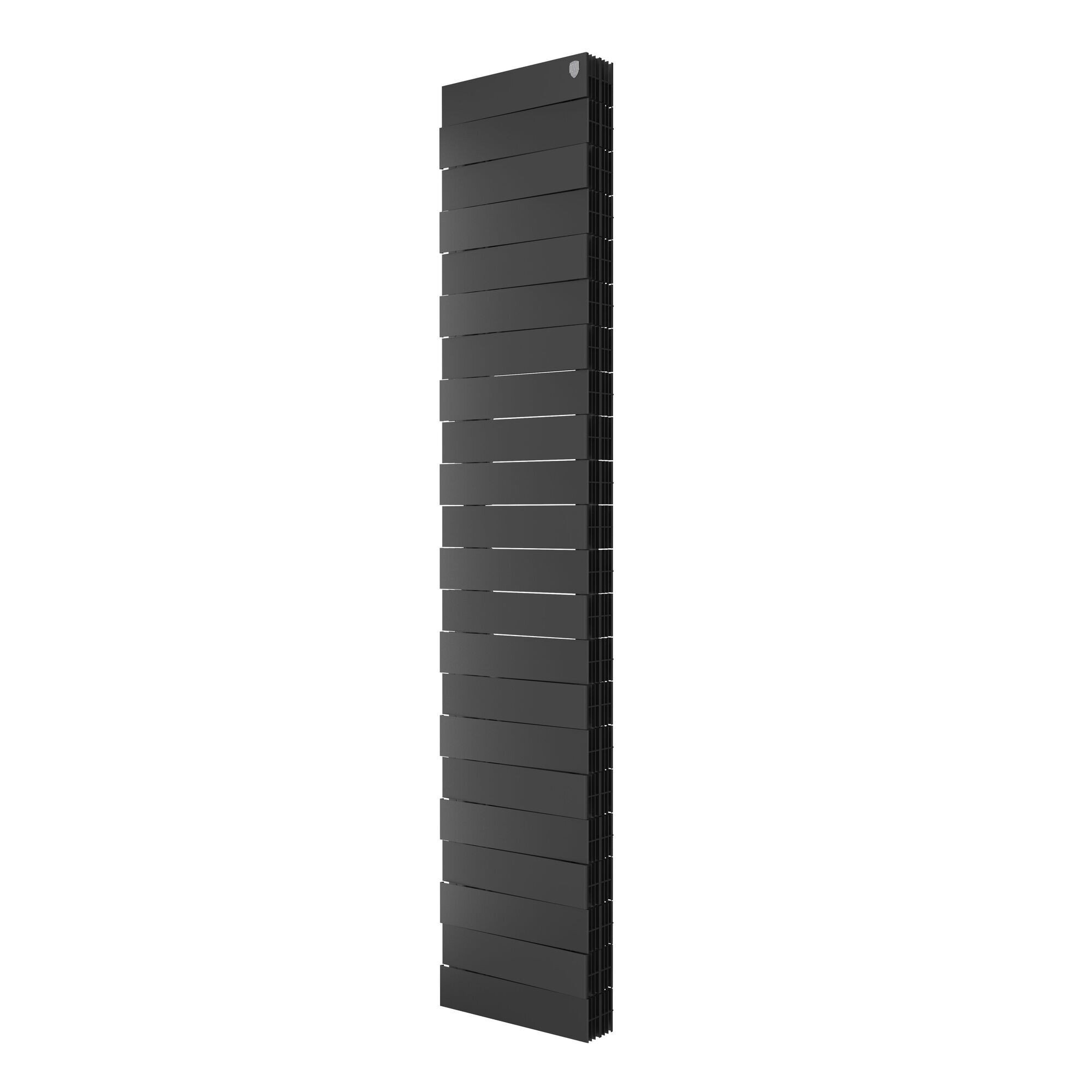Изображение товара Биметаллический радиатор Royal Thermo PianoForte Tower 300 22 секции черный для надежного отопления Изображение товара Биметаллический радиатор Royal Thermo PianoForte Tower 300 22 секции черный для надежного отопления