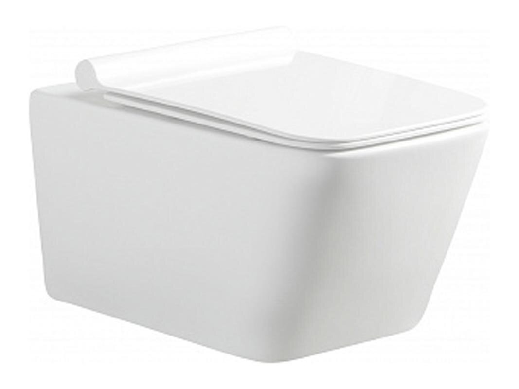 Изображение товара Подвесной унитаз Aquanet Tavr TAVR-W безободковая система Slimseat