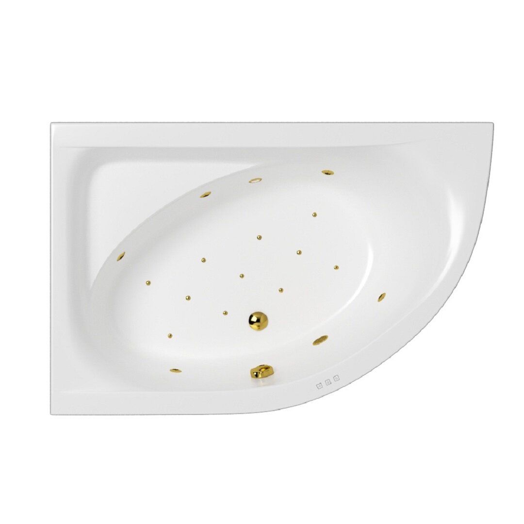 Изображение товара Гидромассажная ванна Whitecross Aquarella Relax 170x110 см с хромотерапией