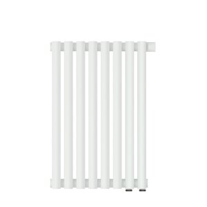 Изображение товара Радиатор отопления Сунержа Эстет-00 EU50 30-0322-5008, 8 секций, нижнее подключение левое EU50/правое EU50, цвет белый матовый