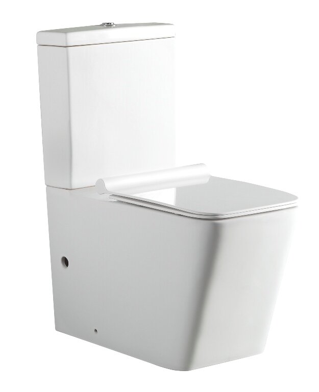 Изображение товара Напольный безободковый унитаз Aquanet Tavr-C1 с бачком и крышкой микролифт