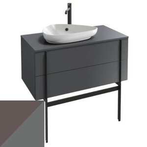 Изображение товара Тумба под раковину Jacob Delafon Nouvelle Vague 100 см, EB3040-M65, темно-серый/серый стальной мягкий