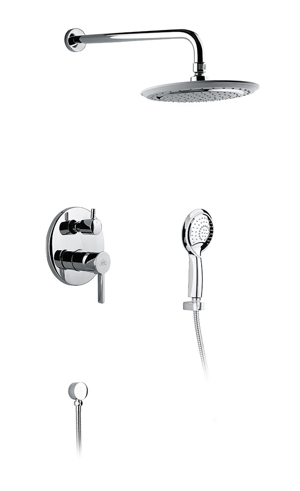 Изображение товара Душевая система скрытого монтажа Timo Hette SX-1029/00 SM412, 2-х режимная, хром