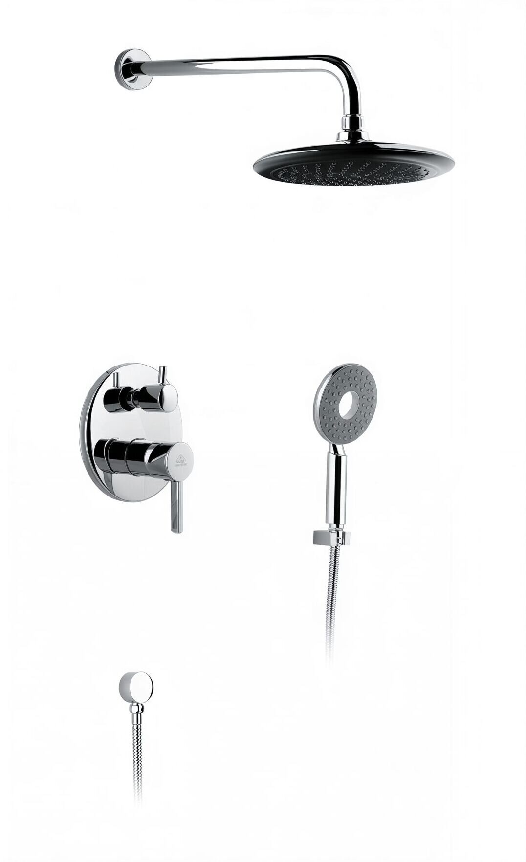 Изображение товара Душевая система скрытого монтажа Timo Hette SX-1029/00 SM110, 2-х режимная, хром