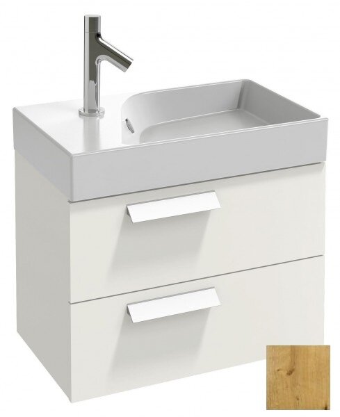 Изображение товара Подвесная тумба Jacob Delafon Rythmik EB1300-E70 60 см бежевый МДФ стильная мебель для ванной