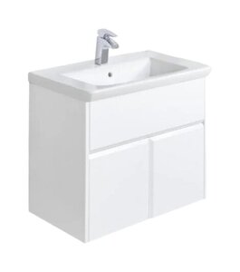 Изображение товара Тумба под раковину Roca Up 60 см ZRU9303010 подвесной, цвет белый глянец