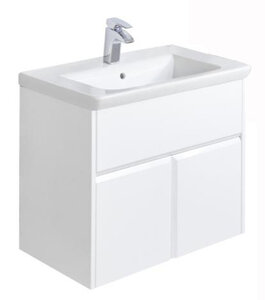 Изображение товара Тумба под раковину Roca Up 80 см ZRU9303012 подвесной, цвет белый глянец
