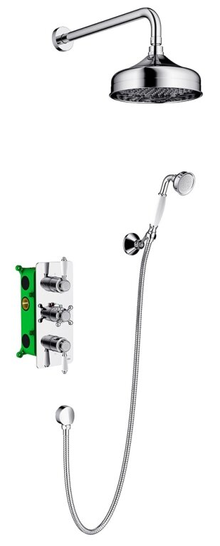 Изображение товара Душевая система Timo Nelson SX-1390/00SM chrome 2-х режимная с термостатом