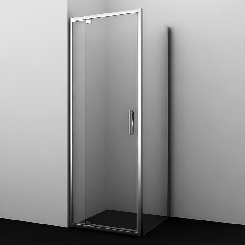 Изображение товара Душевой уголок WasserKRAFT Berkel 48P19 100x100 см стекло прозрачное хром профиль