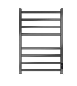 Изображение товара Полотенцесушитель электрический Apextermo Terra TR00185GN, ширина 50 см, высота 80 см, диммер справа, оружейная сталь