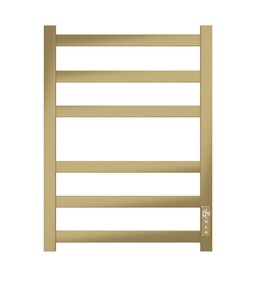 Изображение товара Полотенцесушитель электрический Apextermo Terra TR00164GL, ширина 40 см, высота 60 см, диммер справа, золото матовое