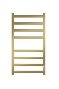 Изображение товара Полотенцесушитель электрический Apextermo Terra TR00184GL, ширина 40 см, высота 80 см, диммер справа, золото матовое