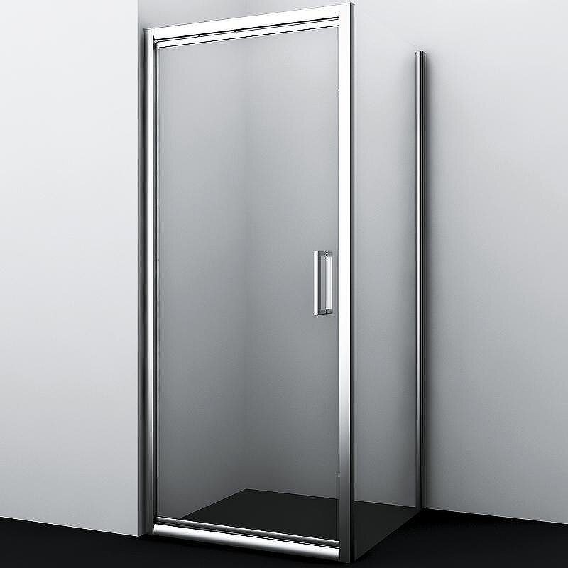 Изображение товара Душевой уголок WasserKRAFT Salm 27I18, 90 x 100 см, стекло прозрачное, профиль хром