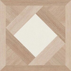Изображение товара Керамогранит Versace Leatherwood Window.Bis Na3 R PF60020117, 60 x 60 см, бежевый, белый