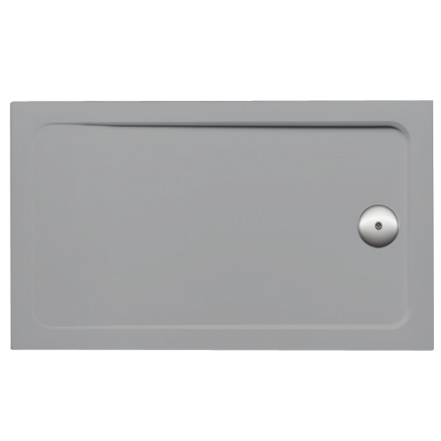 Изображение товара Поддон Jacob Delafon Flight Safe Couleur 120x90 см, серебристо-серый сатин, антискользящее покрытие