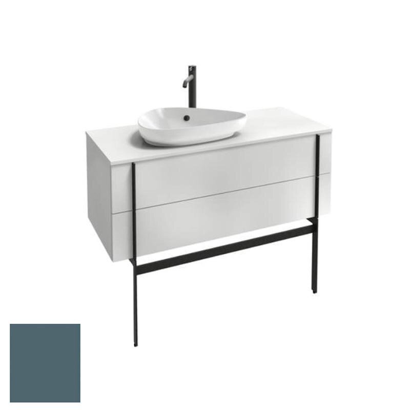 Изображение товара Тумба под раковину Jacob Delafon Nouvelle Vague 120 см, графит мягкий, подвесная