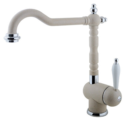 Изображение товара Смеситель для кухни Timo Morea 2406F Sandy с поворотным изливом и однорычажным управлением