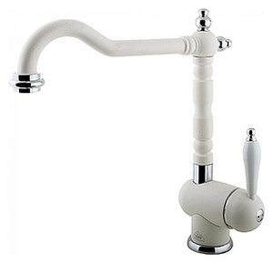 Изображение товара Смеситель Timo Morea 2406F white matt для кухонной мойки