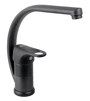 Изображение товара Смеситель для кухни Timo Nordic 0156U черный с поворотным изливом