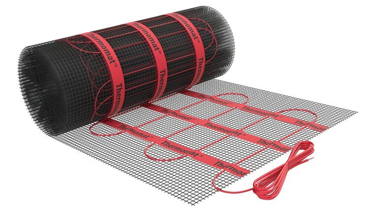 Изображение товара Теплый пол Thermo Thermomat TVK-210 4,7 м² мощность 1000 Вт под плитку керамогранит