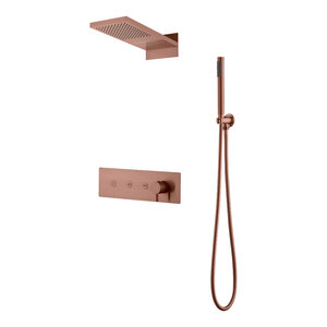 Изображение товара Душевая система Boheme Fusion 130-CB, цвет брашированная медь