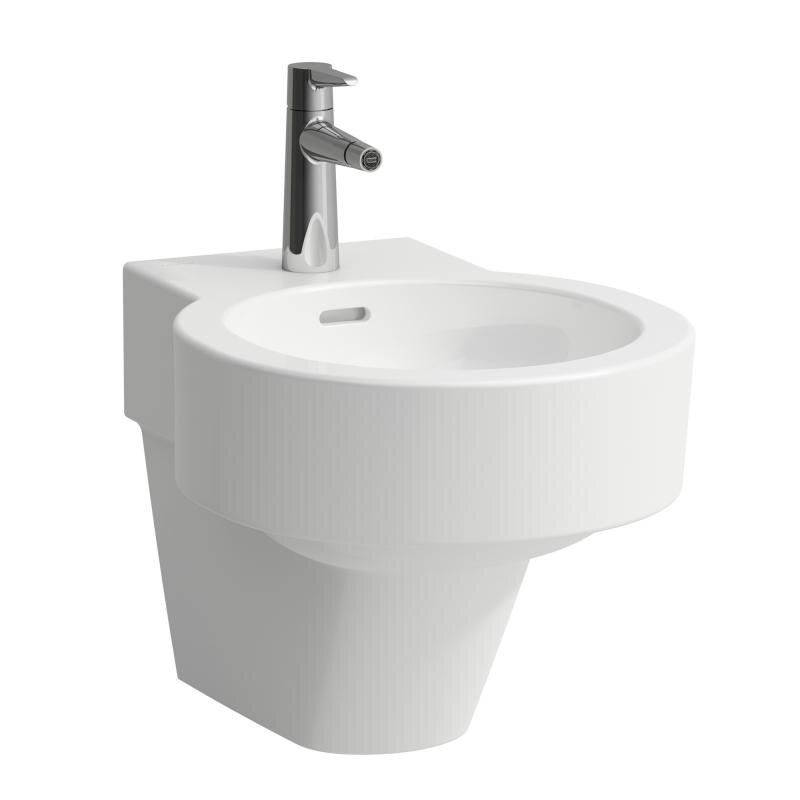 Изображение товара Подвесное биде Laufen Val 8302810003021 из фарфора с горизонтальным выпуском