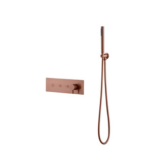 Изображение товара Смеситель Boheme Fusion 130-SYS-CB, с душевым гарнитуром, цвет брашированная медь