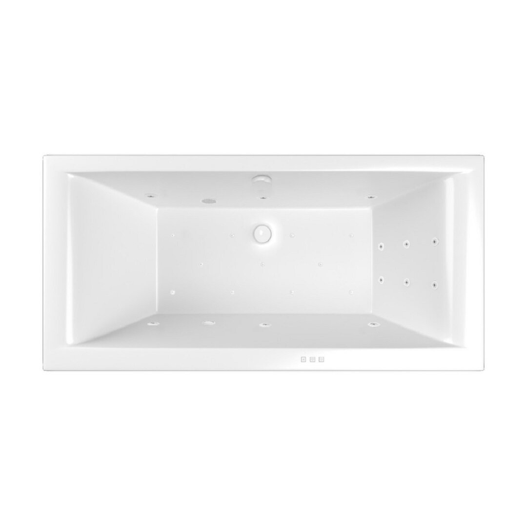 Изображение товара Ванна гидромассажная Whitecross Savia Duo Relax 170x80 см с функцией гидромассажа
