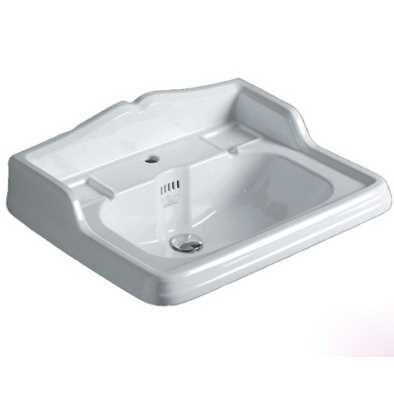 Изображение товара Раковина Simas Arcade AR 824 bi прямоугольная белая под монтаж в угол