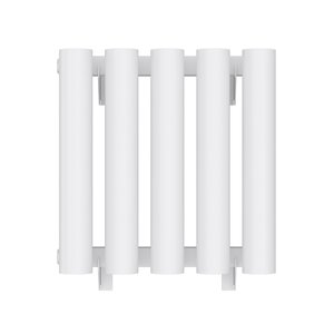 Изображение товара Радиатор трубчатый Сунержа Кумир-0 30-0340-3005, 5 секций, боковое подключение 30 см, белый матовый