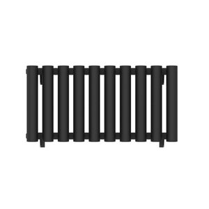 Изображение товара Радиатор трубчатый Сунержа Кумир-0 15-0340-3010, 10 секций, боковое подключение 30 см, тёмный титан муар