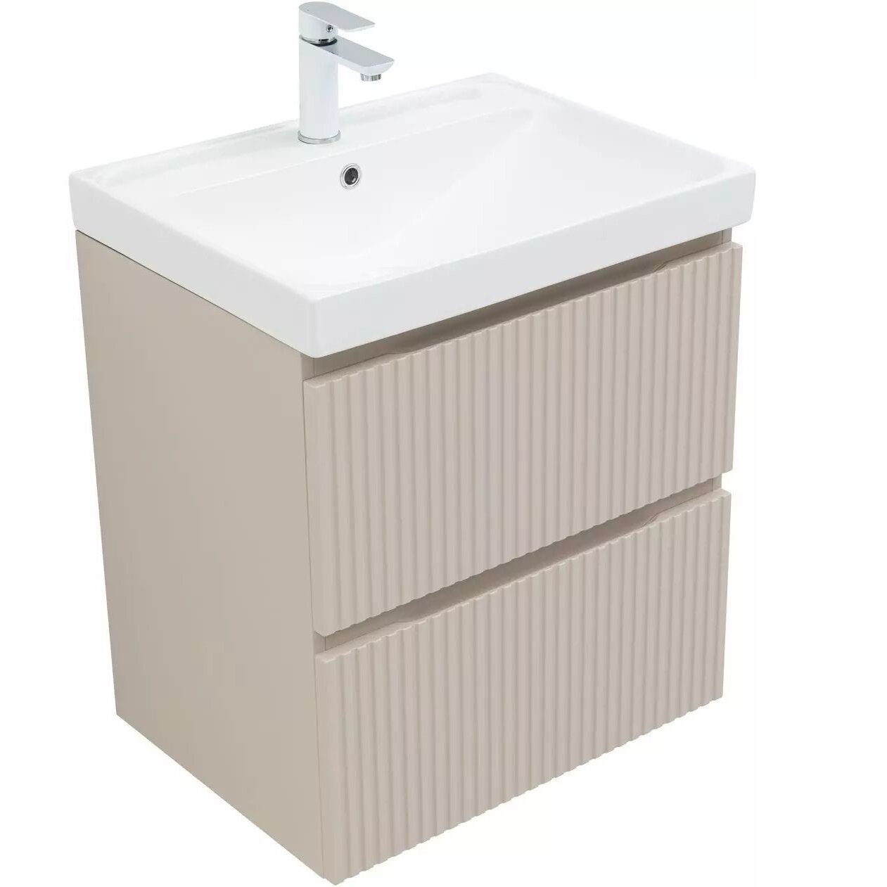 Изображение товара Тумба под раковину Aquanet Джейн 60 см (Flat/Flash), 373274, мокко