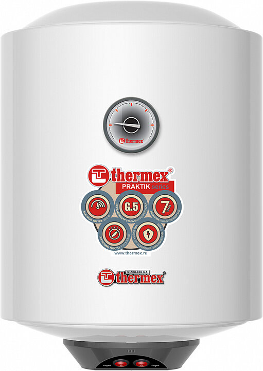 Изображение товара Накопительный водонагреватель Thermex Praktik 30 V Slim, ЭдЭ001638 (151005)