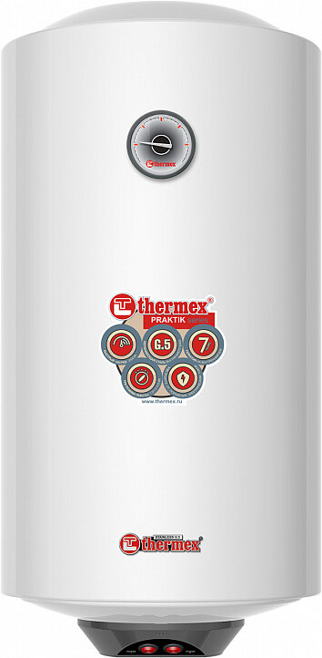 Изображение товара Накопительный водонагреватель Thermex Praktik 50 V Slim, ЭдЭ001639 (151006)