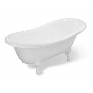 Изображение товара Ванна из искусственного мрамора Aquanet Family Stone AQ-00368585, 160 x 80 см, цвет белый