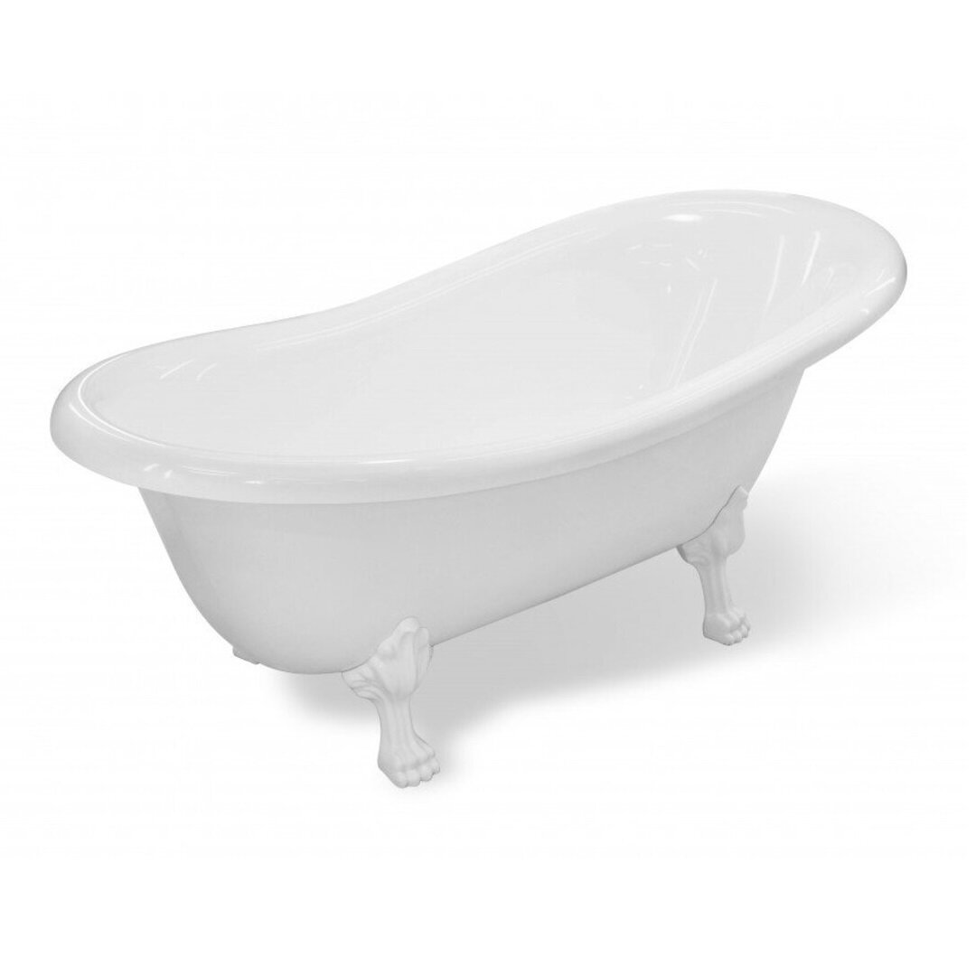 Изображение товара Ванна из искусственного мрамора Aquanet Family Stone 160x80 см белая Изображение товара Ванна из искусственного мрамора Aquanet Family Stone 160x80 см белая